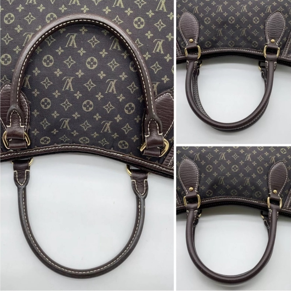 Auth Louis Vuitton Monogram Mini lin Bouzas Unjour Shoulder Bag - Picture 10 of 16